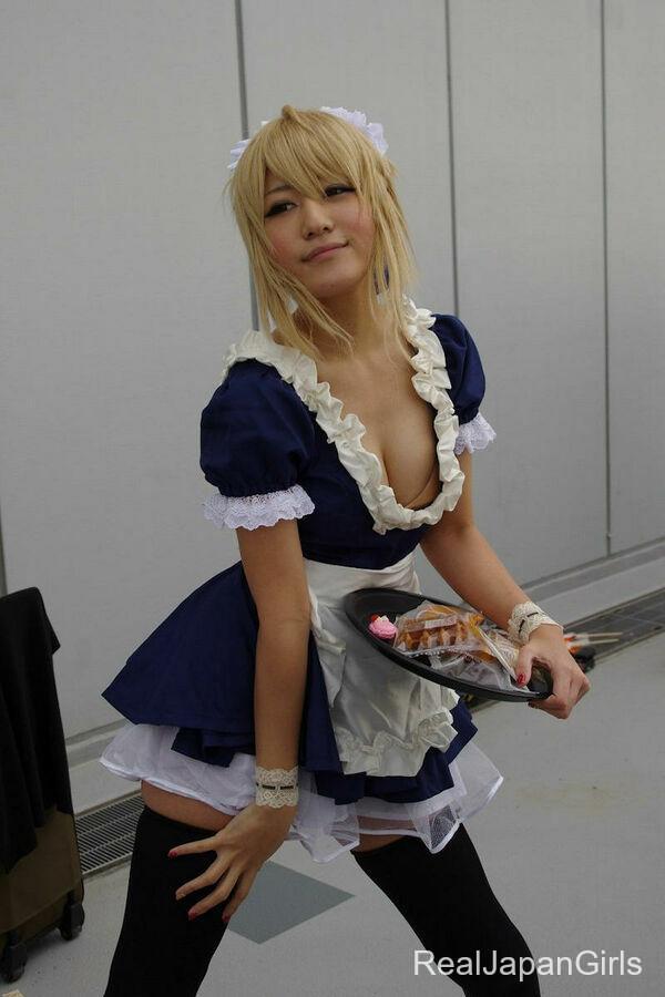 “Busty Cosplayers Showing Off Their Curves”